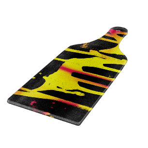 Krähe und Kräuter und Bacchanal Schneidebrett