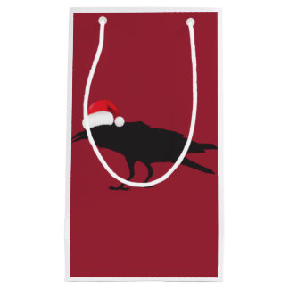 Krähen-Geschenk-Tasche Kleine Geschenktüte