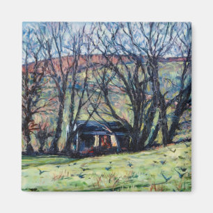 Krähen im Jahr 2009 Magnet