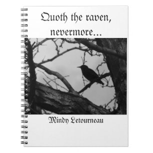 Krähen-Notizbuch Notizblock