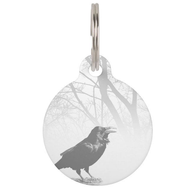 Krähen-Rabe des Entwurfs-12 Tiermarke (Vorderseite)