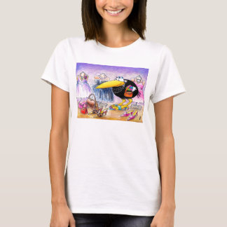 Krähen-Vintages Kleidungs-Kollektort-shirt T-Shirt