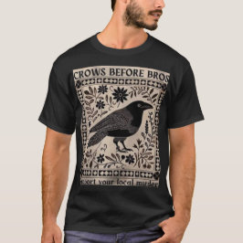 Krähen vor Besenhemden, T-Shirt