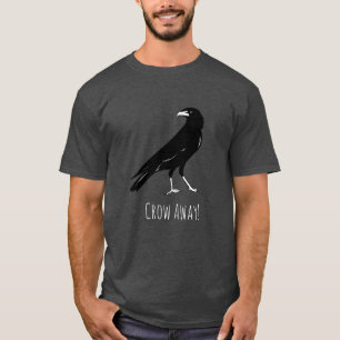 Krähen-wegraben-lustiger Vogel-T - Shirt