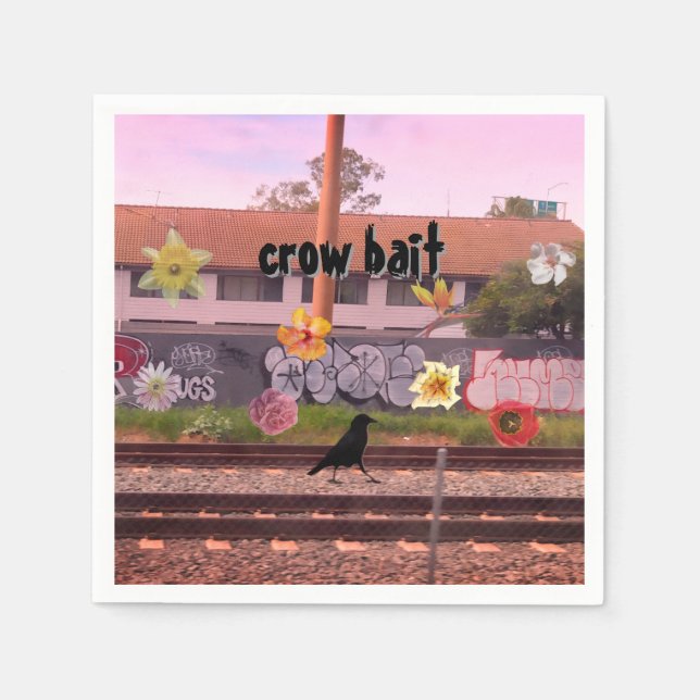 Krähenfutter  serviette (Vorderseite)