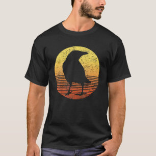 Krähenliebhaber-Geschenk Rabe Vintage T-Shirt