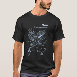 Krähenliebhaber Wird Leicht Von Krähen Vogel Krähe T-Shirt