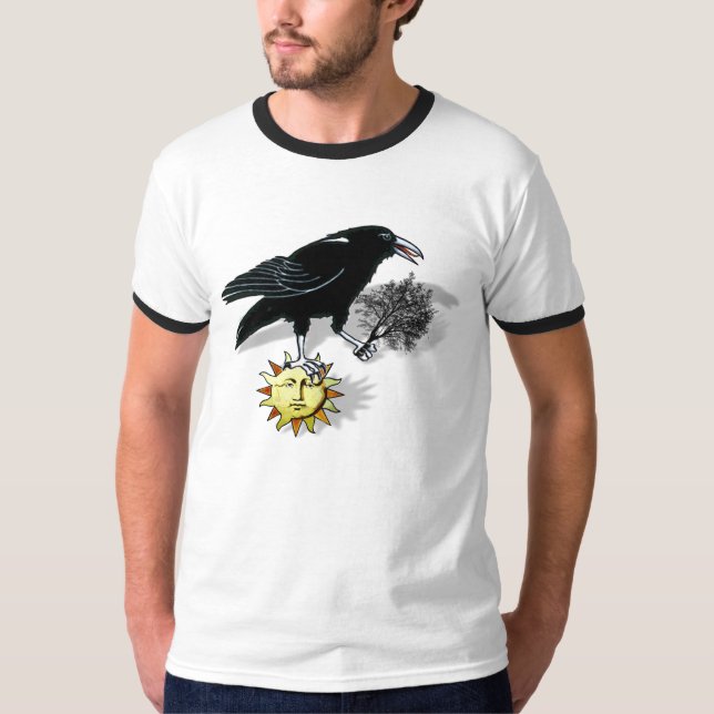 Krähennatur T-Shirt (Vorderseite)