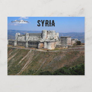 Krak des Chevaliers Syrien Postkarte