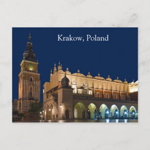 Krakau Cloth Hall Polen Postcard Postkarte