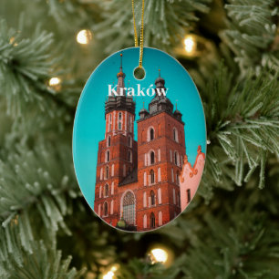 Krakau Europa Polen Polska Altstadt Keramik Ornament