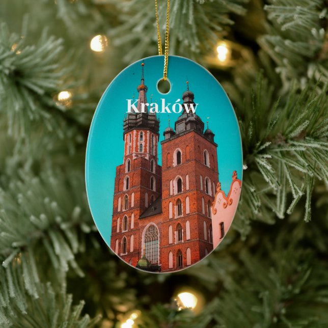 Krakau Europe Polen Altstadt Polens Keramik Ornament (Baum)