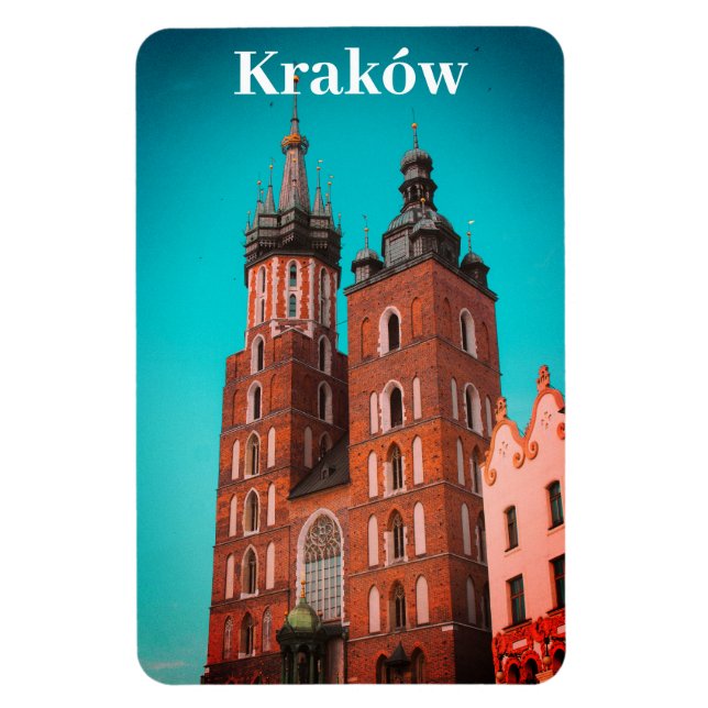Krakau Europe Polen Altstadt Polens Magnet (Vertikal)