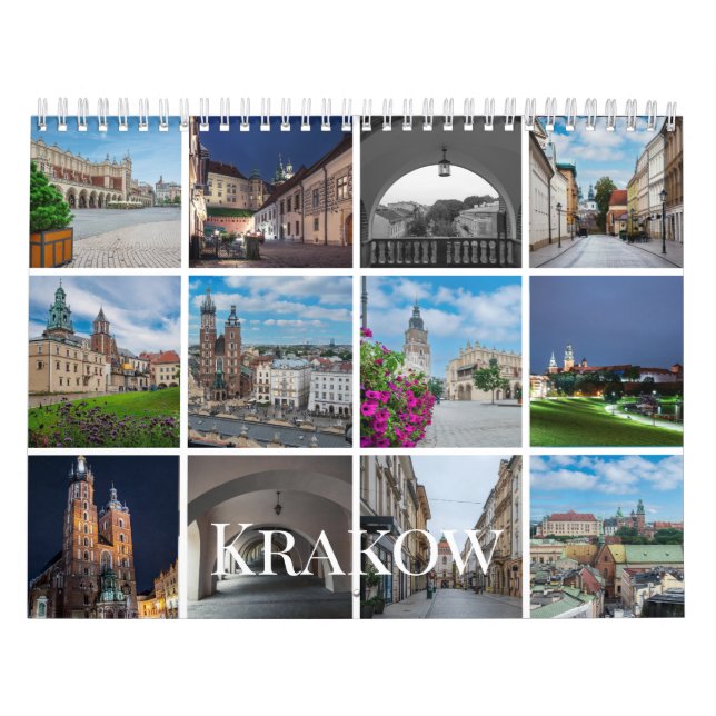 Krakau Foto Kalender Set, Polen (Titelbild)
