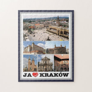 Krakau - I Liebe - Polen - Puzzle