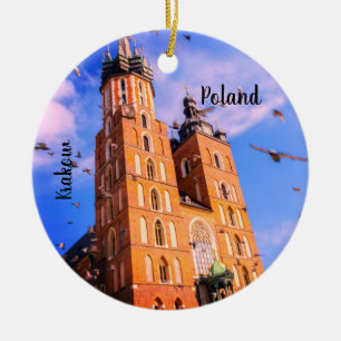 Krakau in Polen Keramik Ornament
