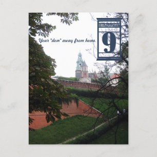 Krakau Luxusmietkarte Postkarte