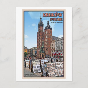 Krakau - Marienkirche Postkarte
