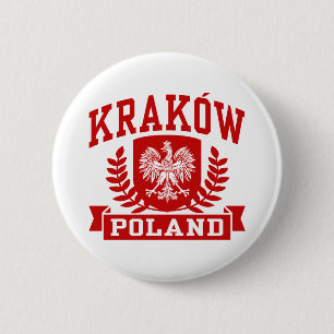Krakau Polen Button