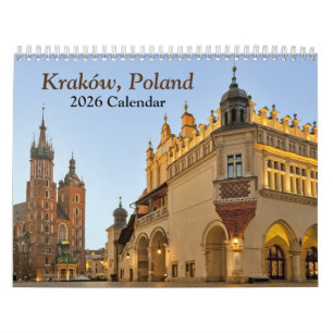 Krakau Polen - Kalender 2024