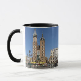 Krakau Polen Panorama-Tasse Tasse