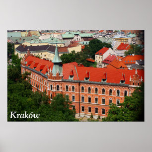 Krakau, Polen Poster