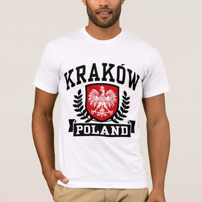 Krakau Polen T-Shirt (Vorderseite)