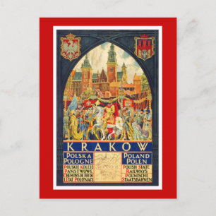 Krakau Postkarte