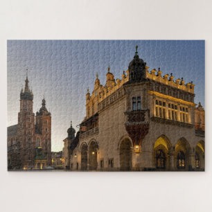 Krakau Tuchhalle und Basilika Jigsaw Puzzle