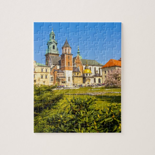 Krakau, Wawel Castle, Polen, schöne Puzzles (Vertikal)