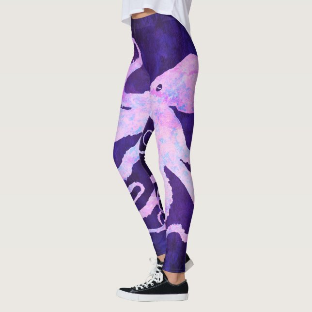 Krake 6 in hellrosa - Leggings (Links)