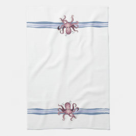 Krake - Geschirrtuch