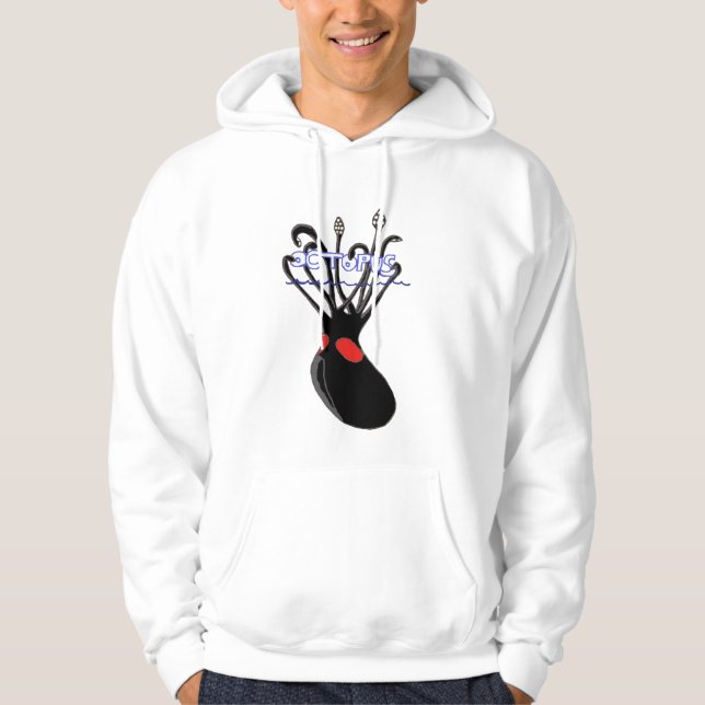 Krake Hoodie (Vorderseite)