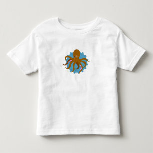Krake Kleinkind T-shirt