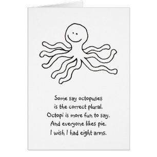 Krake - Spaßlinie, die glücklichen