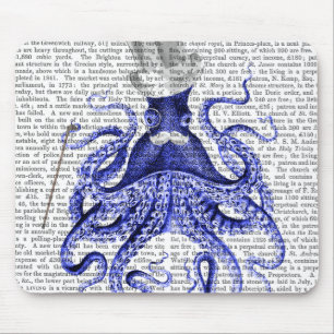 Krake über Stadt Mousepad