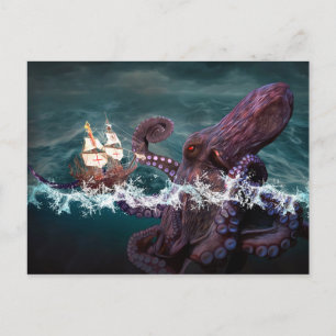Kraken (2) postkarte