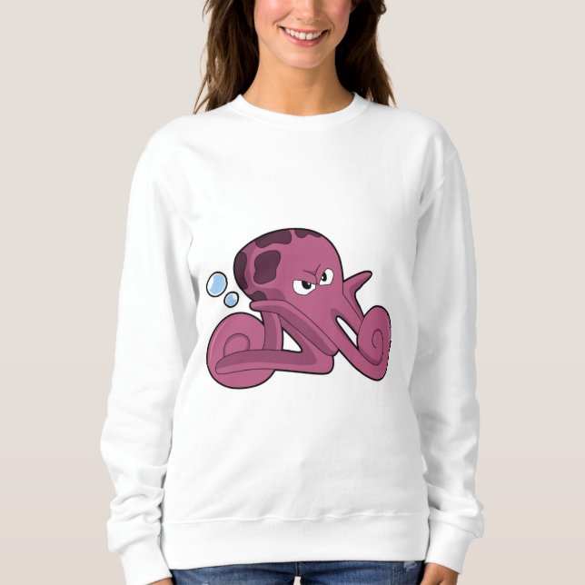 Kraken als Kraftrad Sweatshirt (Vorderseite)