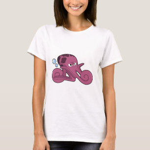 Kraken als Kraftrad T-Shirt