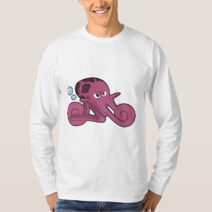 Kraken als Kraftrad T-Shirt