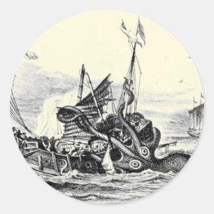 Kraken Attack! Aufkleber