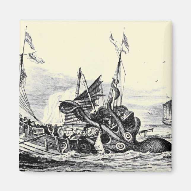 Kraken Attack! Magnet (Vorne)