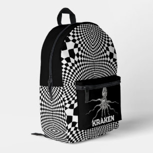 Kraken Bedruckter Rucksack