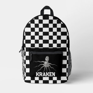 Kraken Bedruckter Rucksack