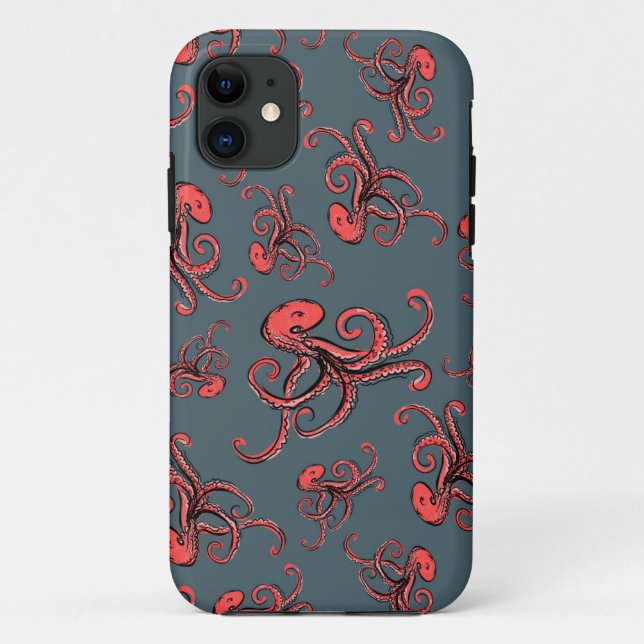 Kraken Case-Mate iPhone Hülle (Rückseite)
