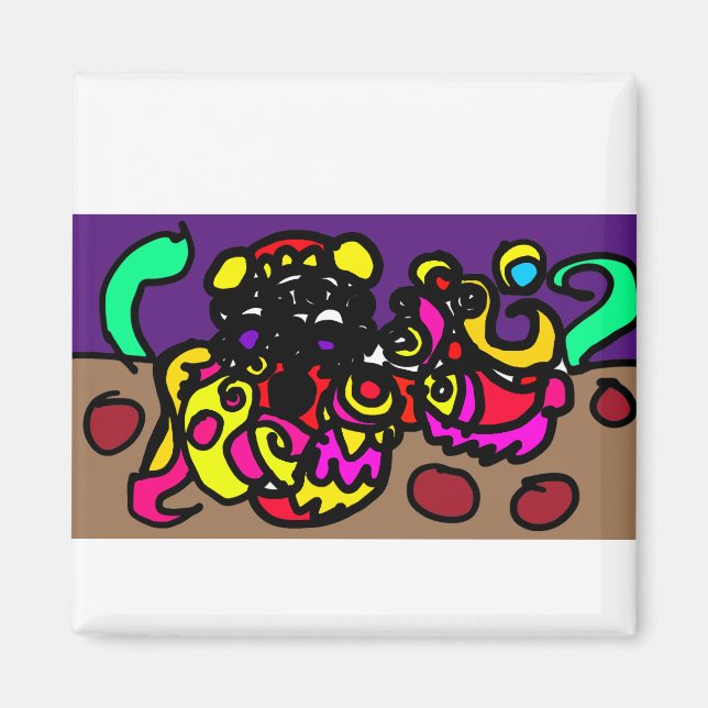 Kraken cooler Stil Magnet (Vorne)