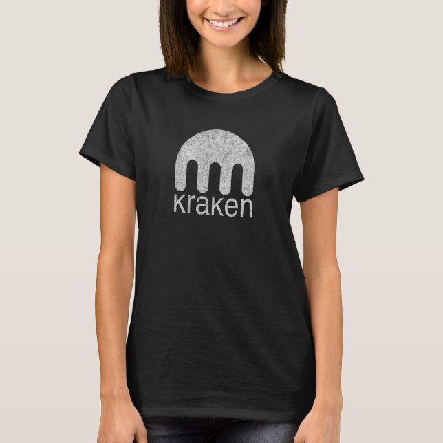 Kraken Crypto Exchange Sichere Kryptowährung & NFT T-Shirt (Vorderseite)