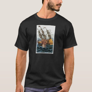 Kraken durch Pierre Denys de Montfort, 1801 T-Shirt