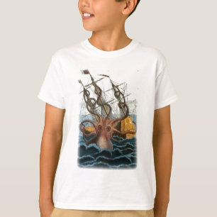 Kraken durch Pierre Denys de Montfort, 1801 T-Shirt