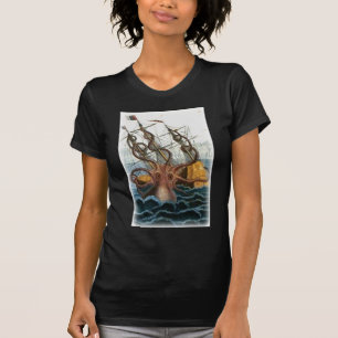 Kraken durch Pierre Denys de Montfort, 1801 T-Shirt